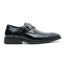 Plus Size Dress Formal Shoes Men's Business Brogue Square Toe Buckled Wedding, used for sale  Shipping to South Africa