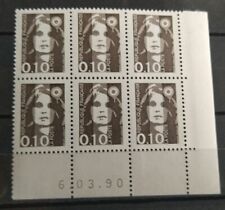 Bloc timbres marianne d'occasion  Billom