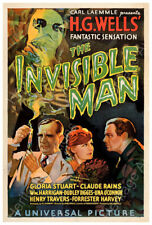 Usado, Póster de la película The Invisible Man - 1933 - Estados Unidos segunda mano  Embacar hacia Argentina