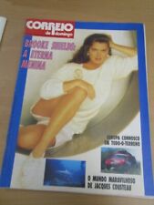 Capa Brooke Shields revista portuguesa 1990, usado comprar usado  Enviando para Brazil