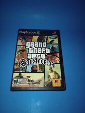 Grand Theft Auto San Andreas PS2 videogame Sony PlayStation sem manual ou mapa comprar usado  Enviando para Brazil