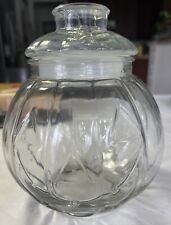 glass pumpkin jar for sale  Selbyville