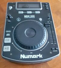 NUMARK DJ NDX200 Professional Tabletop CD PLAYER Mix LOOP Q Digital Audio READ for sale  Shipping to South Africa