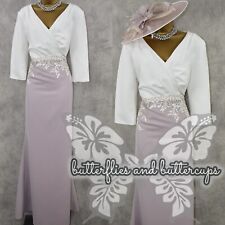 VENI INFANTINO Size 14 - 16 Long Dress and Hatinator Mother of the Bride Outfit for sale  Shipping to South Africa