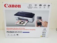 Impresora de inyección de tinta todo en uno Canon Pixma MG-3022 impresión inalámbrica desde teléfono con tinta, usado segunda mano  Embacar hacia Mexico