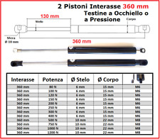 Coppia pistoni gas usato  Crevalcore