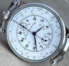 P. Garnier 48mm Chronograf Valjoux Zegarek na rękę z zegarkiem kieszonkowym MVT Małżeństwo, używany na sprzedaż  PL