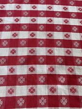 Tablecloth red white for sale  Chippewa Falls