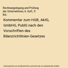 Rechnungslegung prüfung unter gebraucht kaufen  Trebbin