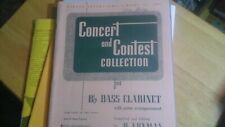 Coleção de concertos e concursos para clarinete baixo Bb por H. Voxman, usado comprar usado  Enviando para Brazil