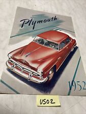 Plymouth 1952 concord d'occasion  Decize