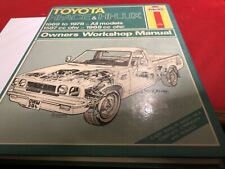 Haynes manual toyota for sale  WARRINGTON