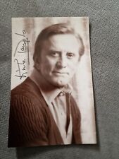 Kirk douglas autograph gebraucht kaufen  Munderkingen