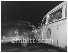 Ambulancia Cadillac Superior de la Policía de Oakland CA original negativo, 1955 segunda mano  Embacar hacia Argentina