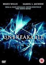 Unbreakable dvd 2000 for sale  UK