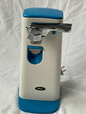 Oster Electric Can Bottle Opener Kitchen Home Appliance Stanless Tool White Blue for sale  Shipping to South Africa
