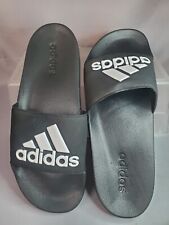Sandálias chinelos Adidas masculinas Adilette tamanho 10 chuveiro piscina F34770 comprar usado  Enviando para Brazil