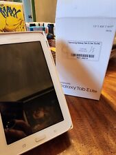 Samsung Galaxy Tab E Lite SM-T113 8GB Wi-Fi 7in Kids White Hardly Used EUC  for sale  Shipping to South Africa