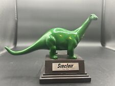 Sinclair Gas & Oil Green Brontosaurus Sculpture on Base Commemorative Figure, used for sale  Shipping to South Africa