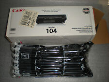 New Open Box Original Genuine Canon 104 Black Toner Cartridge Sealed ImageCLASS, used for sale  Shipping to South Africa