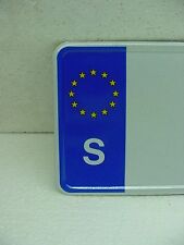 Placa de licença de carro europeia personalizada S Suécia etiqueta saab volvo classe x country turbo comprar usado  Enviando para Brazil