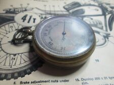 Vintage brass barometer for sale  FAVERSHAM
