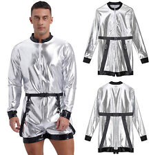 Macacão masculino cosplay fantasia astronauta Natal bodysuit vestir collant, usado comprar usado  Enviando para Brazil
