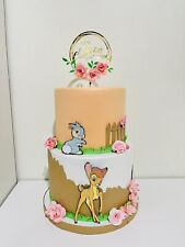 Torta scenografica bambi usato  Valle Castellana