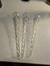 Glass icicles clear for sale  Milford