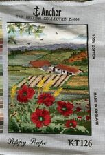 Completed tapestry poppy for sale  BARNSLEY