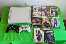 Microsoft Xbox 360 White HDD Call Of Duty Bundle! 8 Games, 2 OEM Controllers for sale  Shipping to South Africa