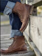 Usado, Botas masculinas Timberland EarthKeepers couro marrom original 6" tamanho 12M comprar usado  Enviando para Brazil