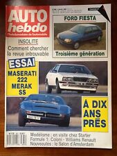 Auto hebdo 1989 d'occasion  Le Creusot