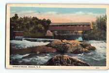 Old Vintage Postcard of RUNNELS BRIDGE NASHUA NH, used for sale  Shipping to South Africa