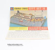 Corgi toys Gift set 15 Silverstone Original General Assembly Instruction (Rare d, used for sale  Shipping to South Africa