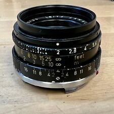 Used, Leica 35mm f2 Summicron 7-Element for Parts for sale  Shipping to South Africa
