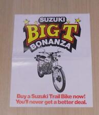 Suzuki trail bikes for sale  LEICESTER