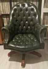 leather button chair for sale  LONDON
