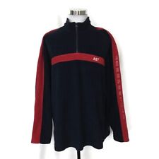 Vintage Aeropostal AERO A87-Tec Lã Jaqueta Masculina Gg pulôver 1/4 Zip spellout comprar usado  Enviando para Brazil