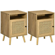 Homcom nightstand rattan for sale  GREENFORD