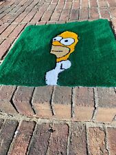 Tapete tufado Homer Simpson espiando de grama verde curta comprar usado  Enviando para Brazil
