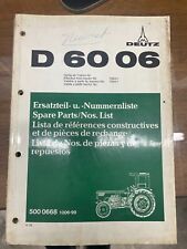 Deutz manual for d'occasion  Expédié en Belgium