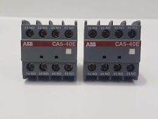 ABB CA5-40E Zusatz Kontaktblock 1SBN010040R1040 - Menge 2 comprar usado  Enviando para Brazil