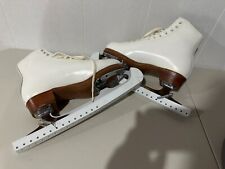 Patines de hielo - Riedell Royal Skates con cuchillas Coronation Ace segunda mano  Embacar hacia Argentina