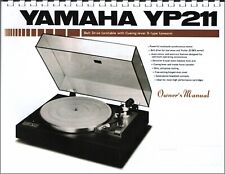 Yamaha yp211 turntable for sale  Clinton Township