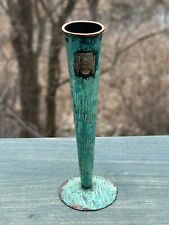 Vintage hammered verdigris for sale  Shipping to Ireland