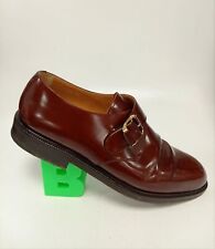 Magnanni Kins Men's Brown Leather Shoes UK Size 9 Buckle Up Good Condition for sale  Shipping to South Africa