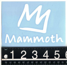 Mammoth mountain decal for sale  Running Springs