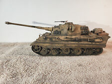 BUILT 1/35  KING TIGER 2 GERMAN PANZER WW 2 TANK PROFESSIONALLY BUILT for sale  Vail