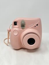 Fujifilm Instax Mini 7+ Plus Instant Film Camera - Peach - Tested & Working for sale  Shipping to South Africa